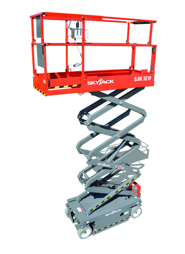 Small Electric Scissor Lift for Hire in Auckland